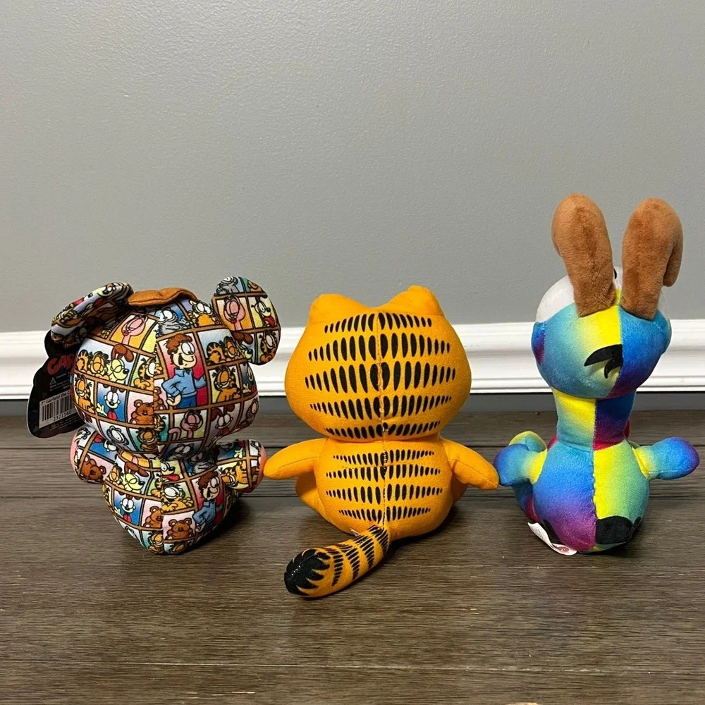 Garfield Plush Lot of 3 Dolls 7